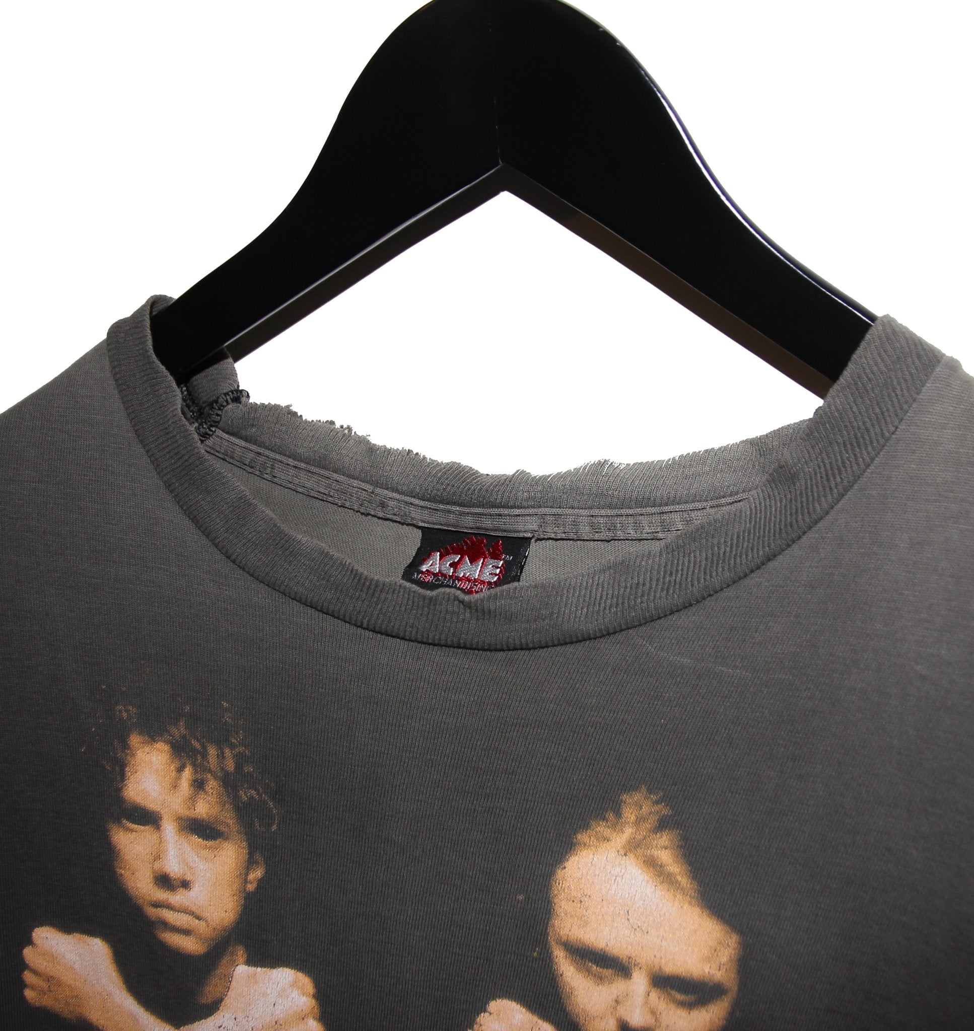 Metallica 1992 Birth School Death Shirt - Faded AU