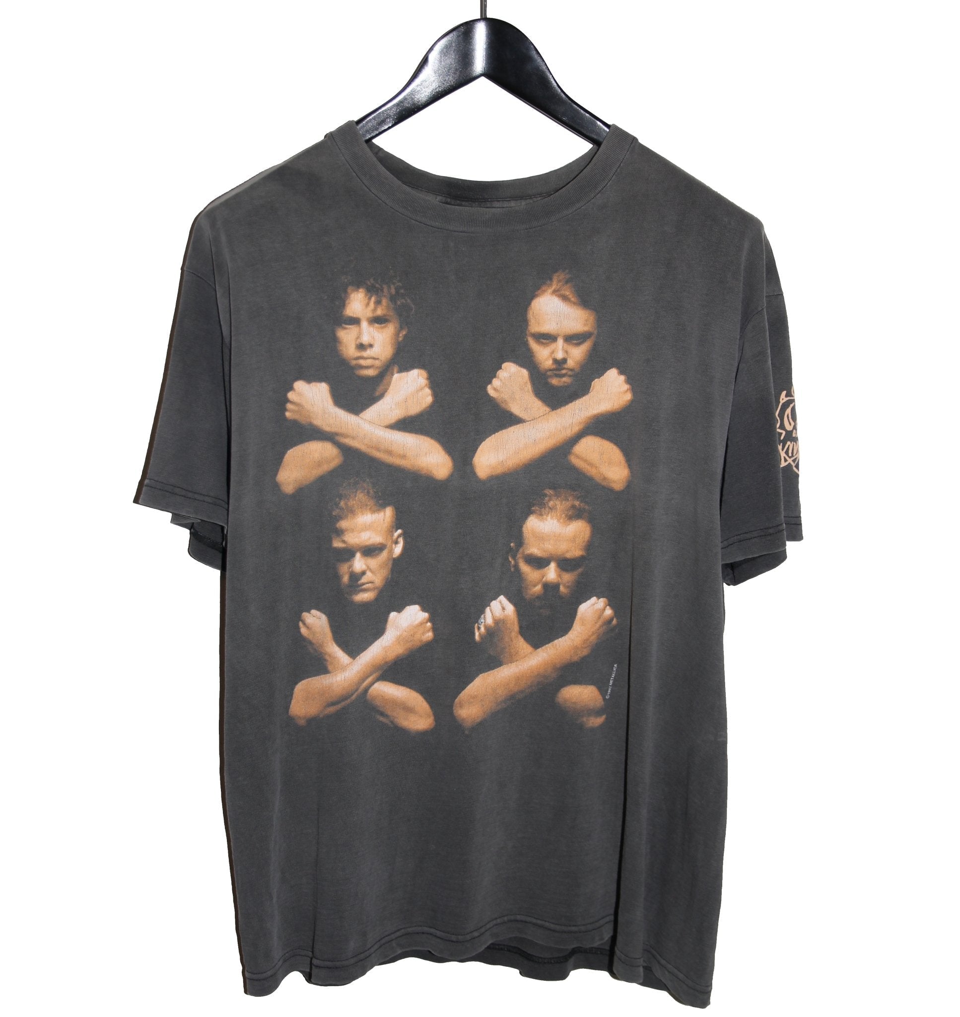 Metallica 1992 Birth School Death Shirt - Faded AU