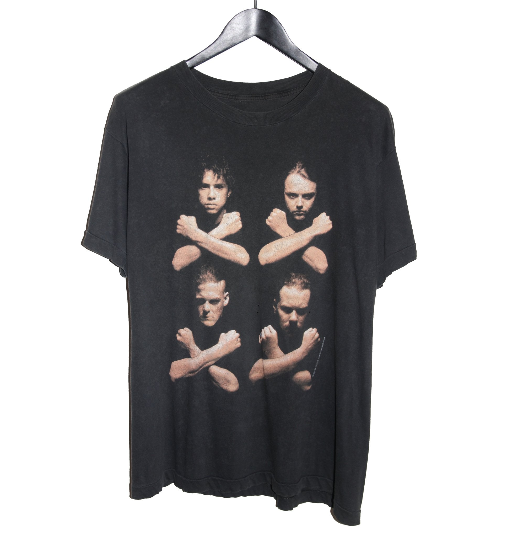 Metallica 1992 Birth School Death Shirt - Faded AU