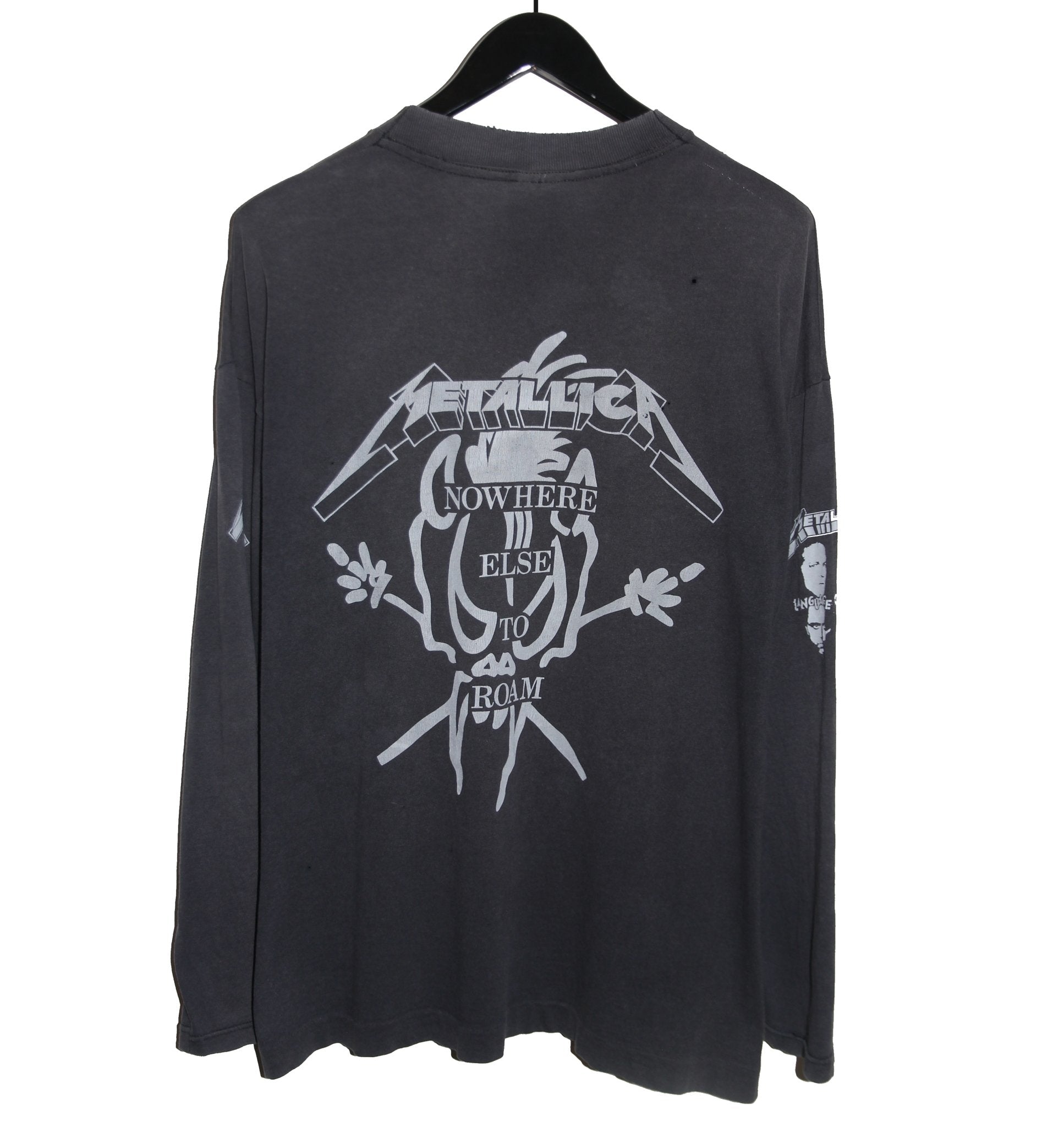 Metallica 1993 Nowhere Else To Roam Long Sleeve - Faded AU
