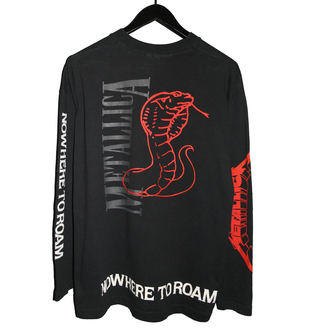 Metallica 1993 Nowhere To Else Roam Tour Longsleeve - Faded AU