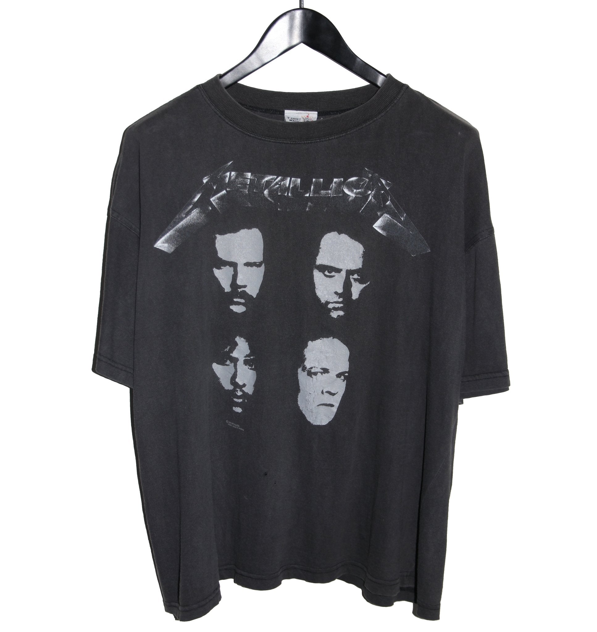 Metallica 1994 Black Album Shirt - Faded AU