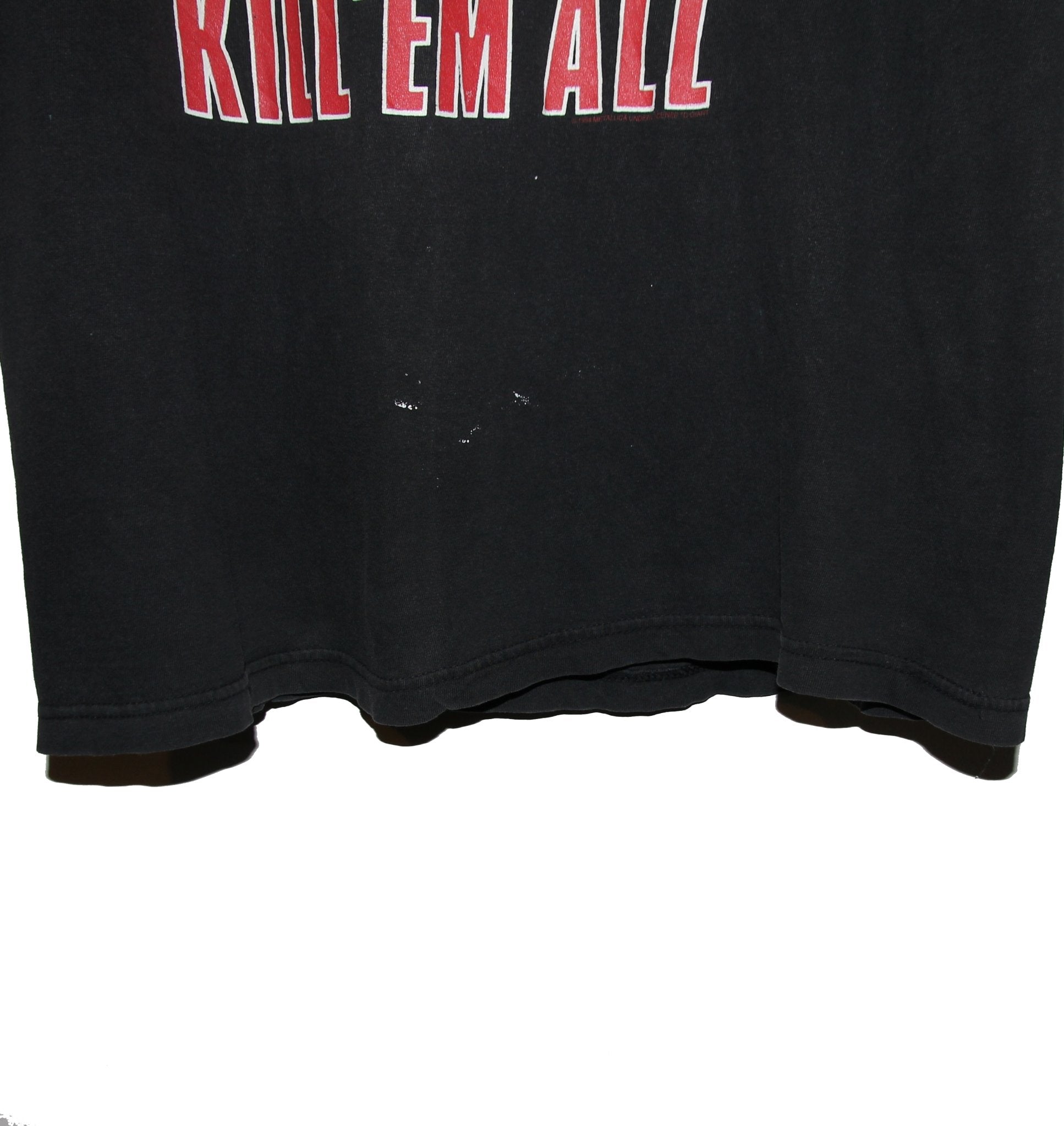 Metallica 1994 Kill Em All Shirt - Faded AU