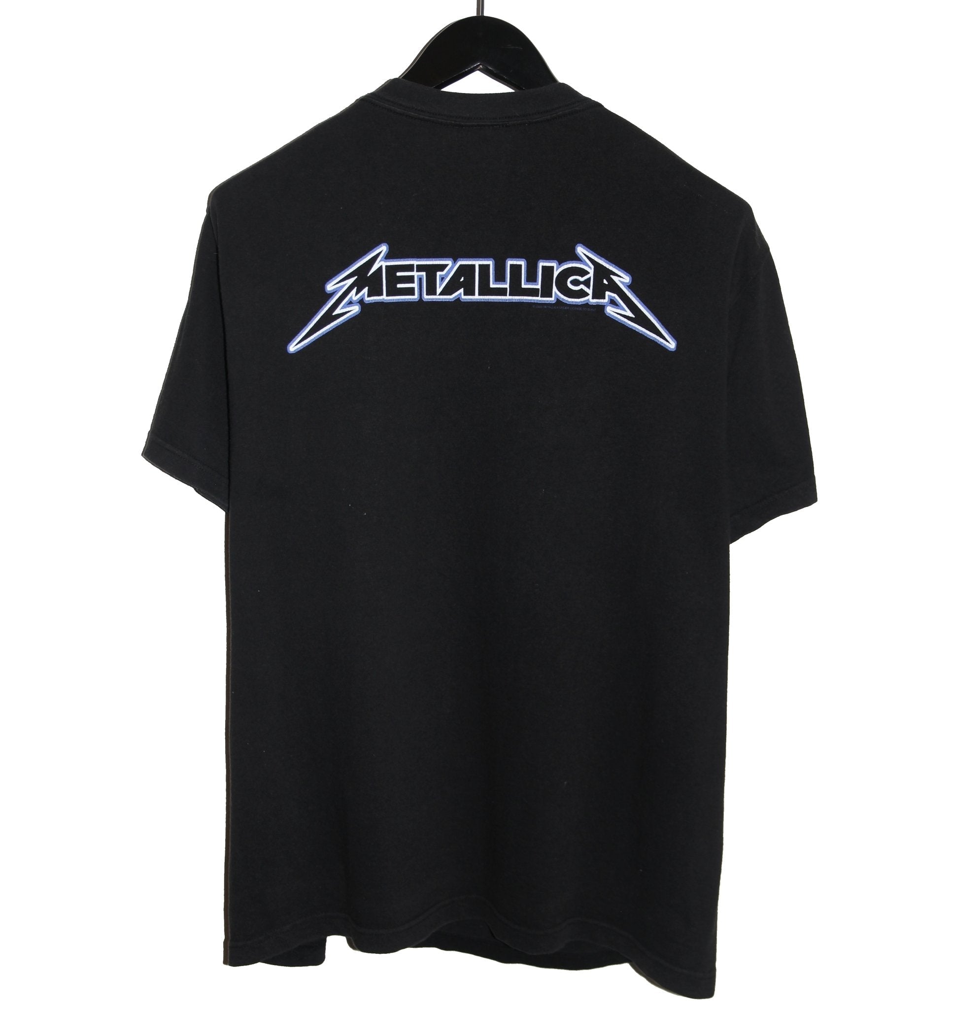 Metallica 2000 Summer Sanitarium Shirt - Faded AU