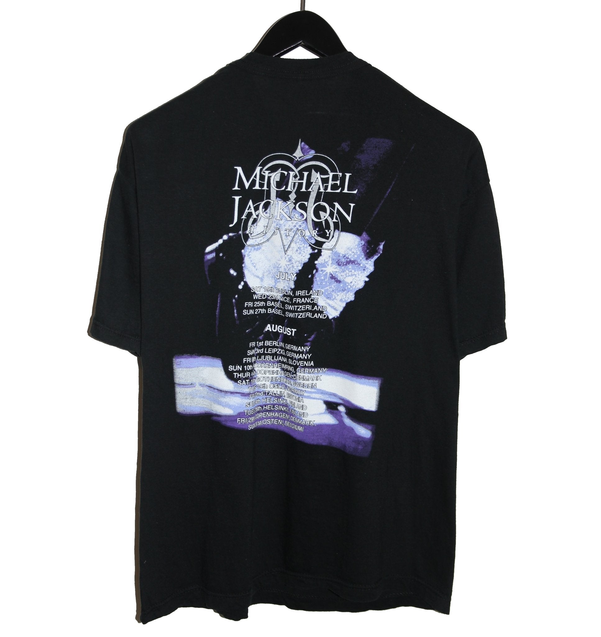 Michael Jackson 1996 History Tour Shirt - Faded AU