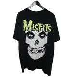 Misfits 1996 Crimson Ghost *Glow In The Dark* Resurrection Tour Shirt - Faded AU
