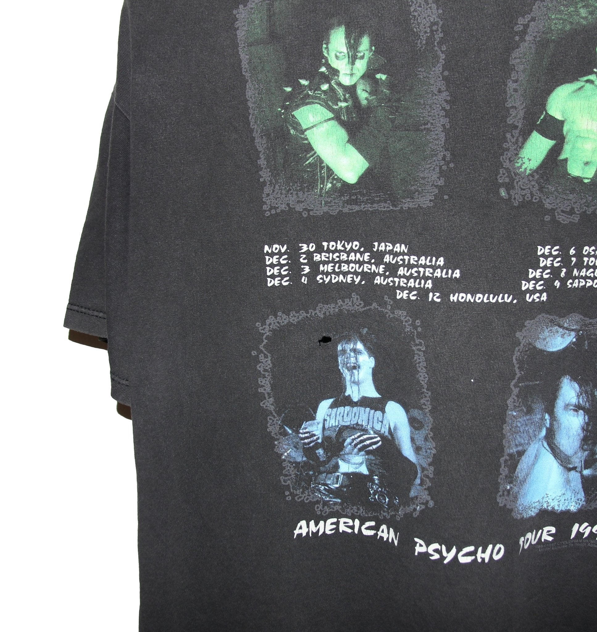 Misfits 1997 American Psycho Tour Shirt - Faded AU