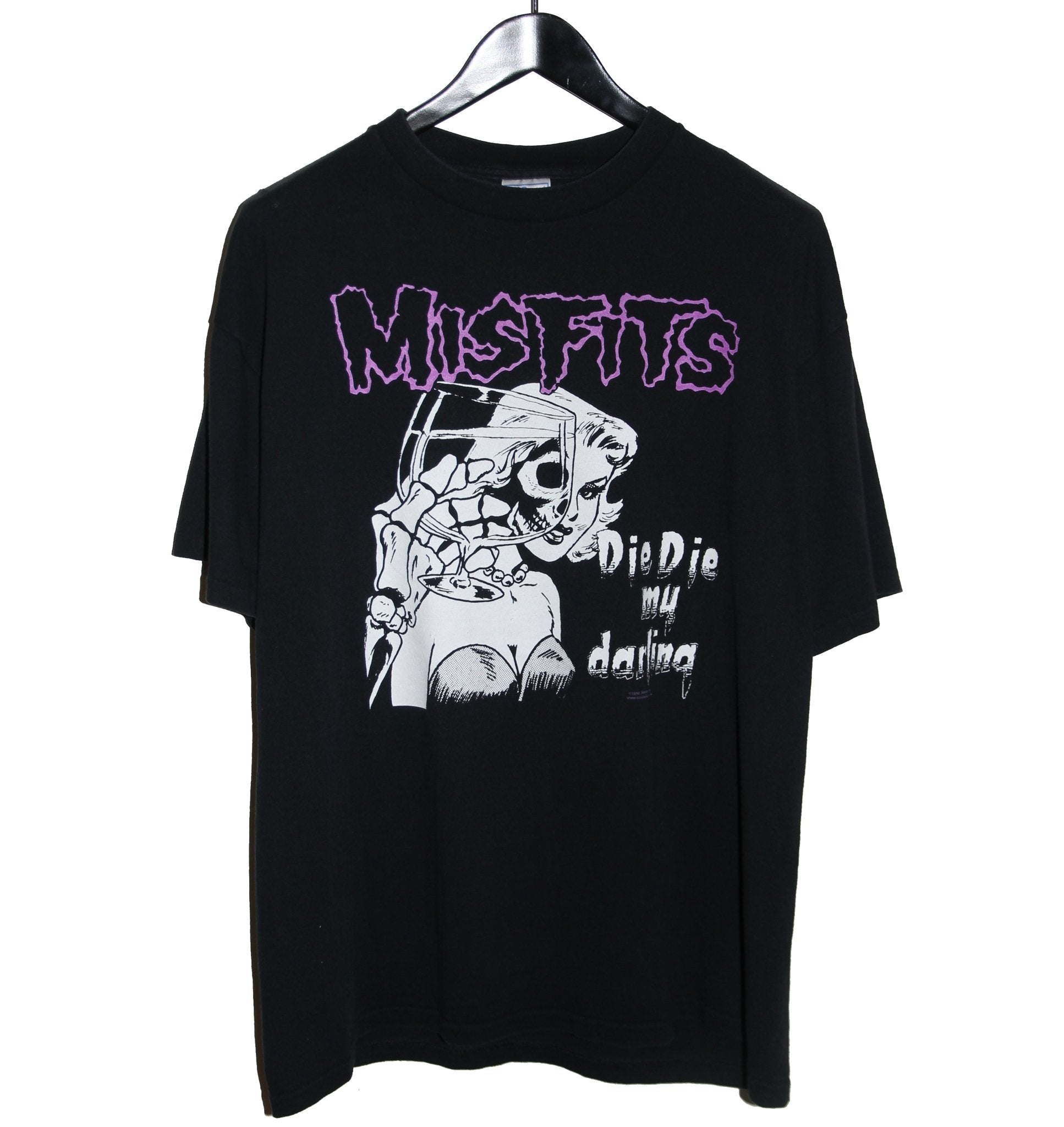 Misfits 1998 Die Die My Darling Shirt - Faded AU