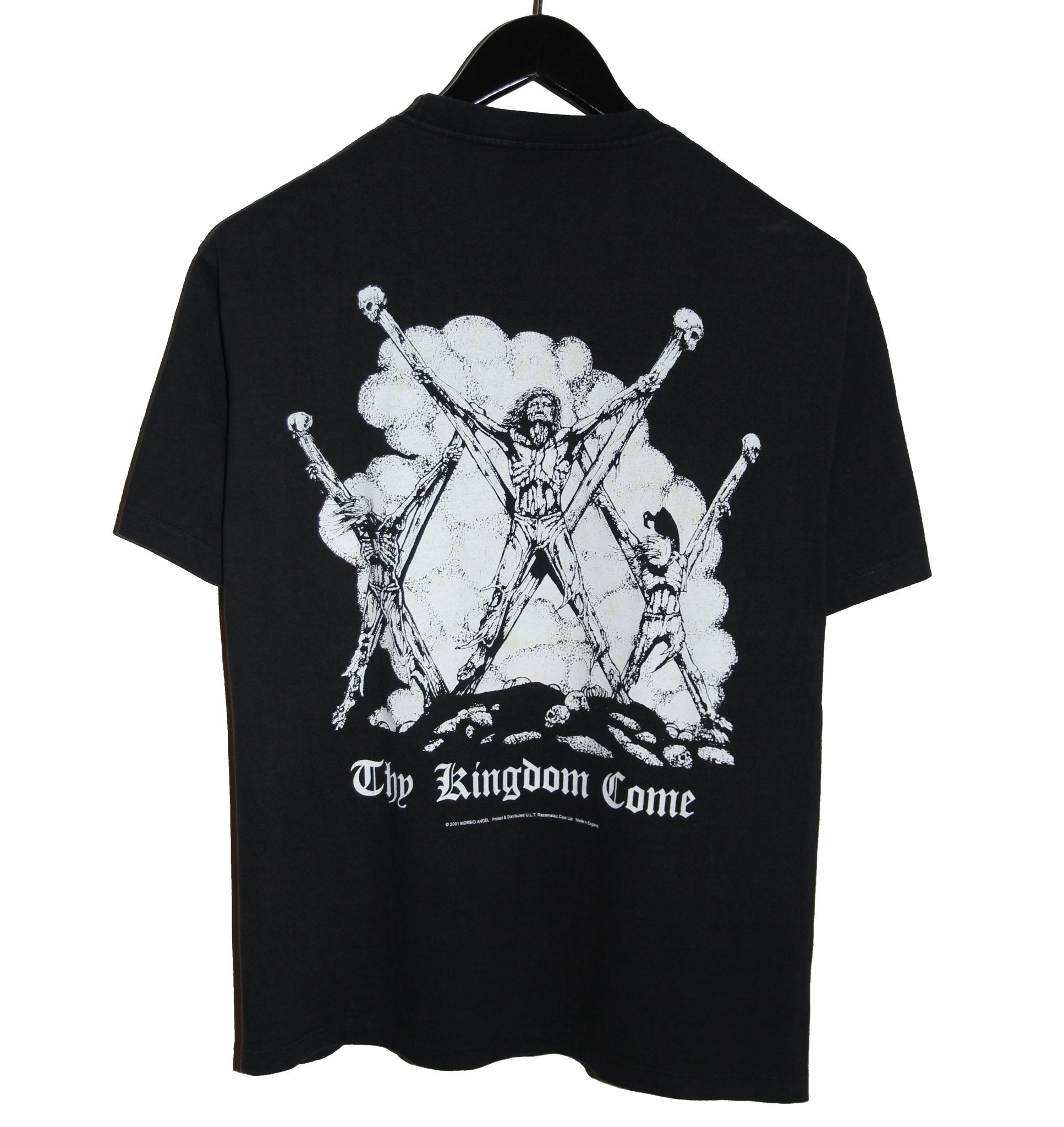 Morbid Angel 2001 Thy Kingdom Come Shrt - Faded AU