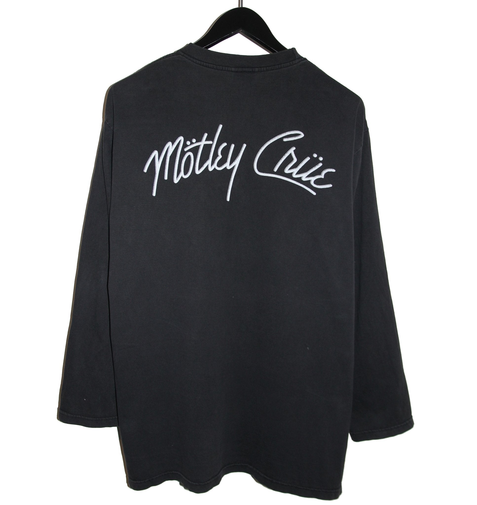 Mötley Crüe 2001 Girls Girls Girls Long Sleeve - Faded AU