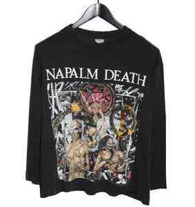 Napalm Death 1992 Campaign For Musical Destruction Long Sleeve - Faded AU