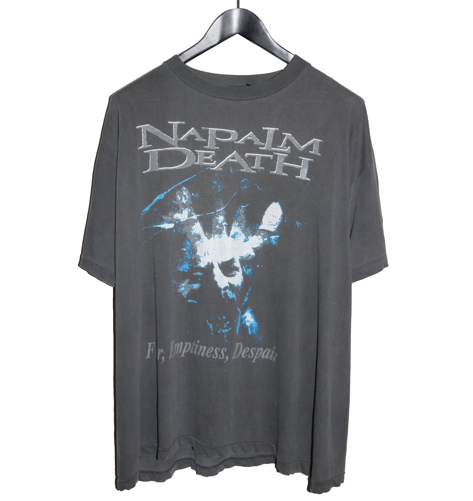 Napalm Death 1994 Fear, Emptiness, Despair Album Shirt - Faded AU