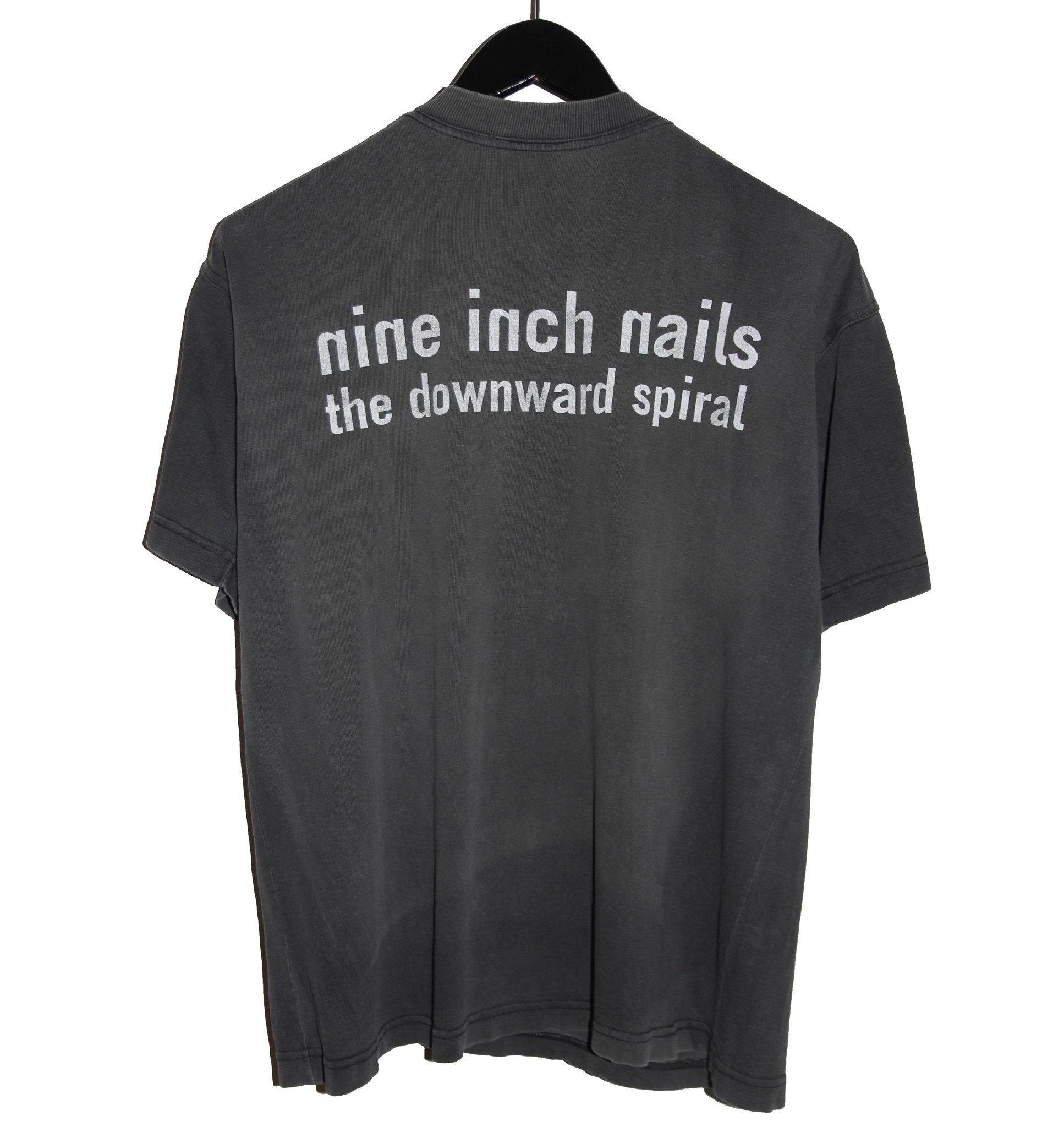 Nine Inch Nails 1994 The Downward Spiral Album Shirt - Faded AU