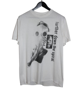 Nine Inch Nails 1995 Further Down The Spiral Shirt - Faded AU