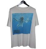 Nirvana 1991 Nevermind Australia New Zealand Tour Shirt - Faded AU
