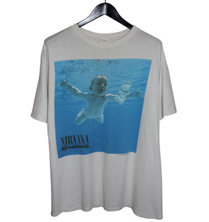 Nirvana 1991 Nevermind Australia New Zealand Tour Shirt - Faded AU