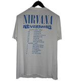 Nirvana 1991 Nevermind Australia New Zealand Tour Shirt X-LARGE - Faded AU