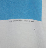 Nirvana 1991 Nevermind Australia New Zealand Tour Shirt X-LARGE - Faded AU