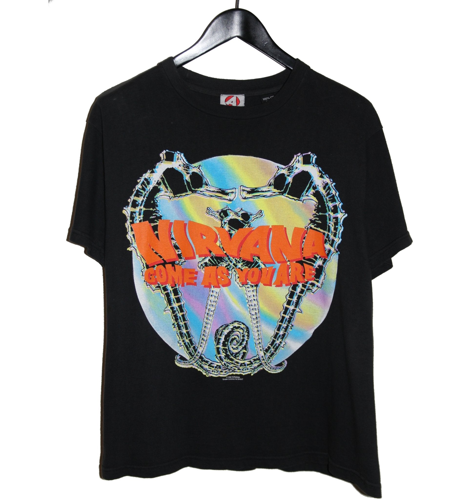 Nirvana 1992 Come As You Are Shirt - Faded AU