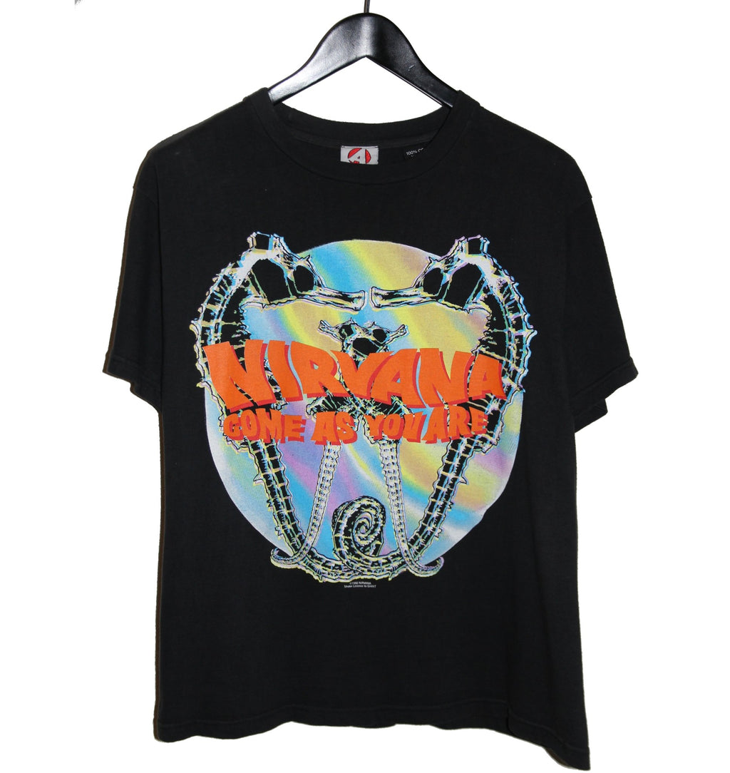 Nirvana 1992 Come As You Are Shirt - Faded AU