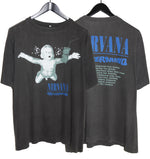 Nirvana 1992 Nevermind Big Day Out Shirt - Faded AU