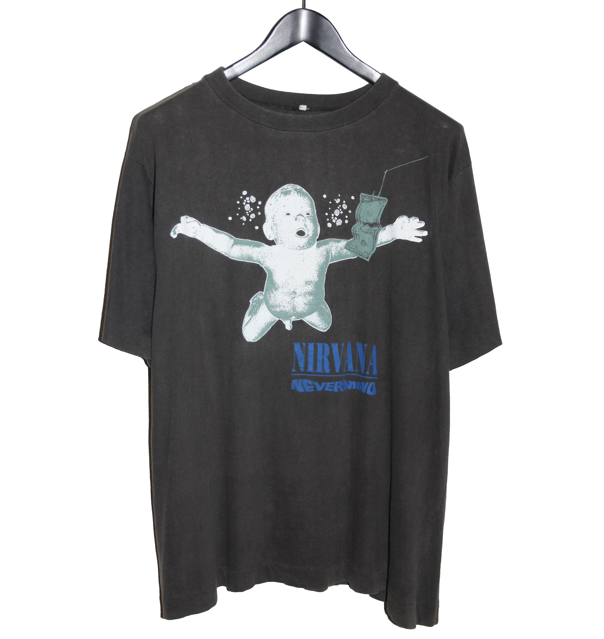 Nirvana 1992 Nevermind Big Day Out Shirt - Faded AU