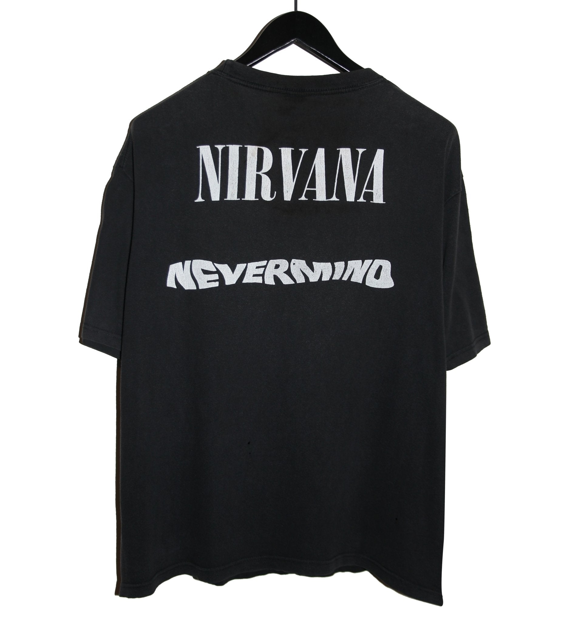 Nirvana 1992 Roskilde Shirt - Faded AU