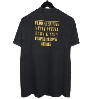 Nirvana 1992 Smiley DGC Promotional Shirt - Faded AU