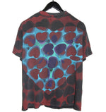 Nirvana 1993 Heart Shaped Box All Over Print Shirt LARGE - Faded AU