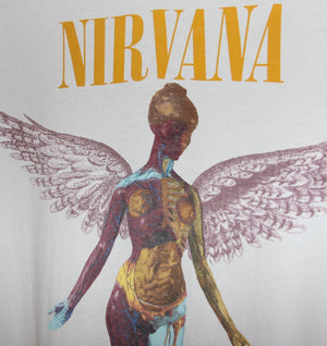 Nirvana 1993 In Utero Album Shirt - Faded AU