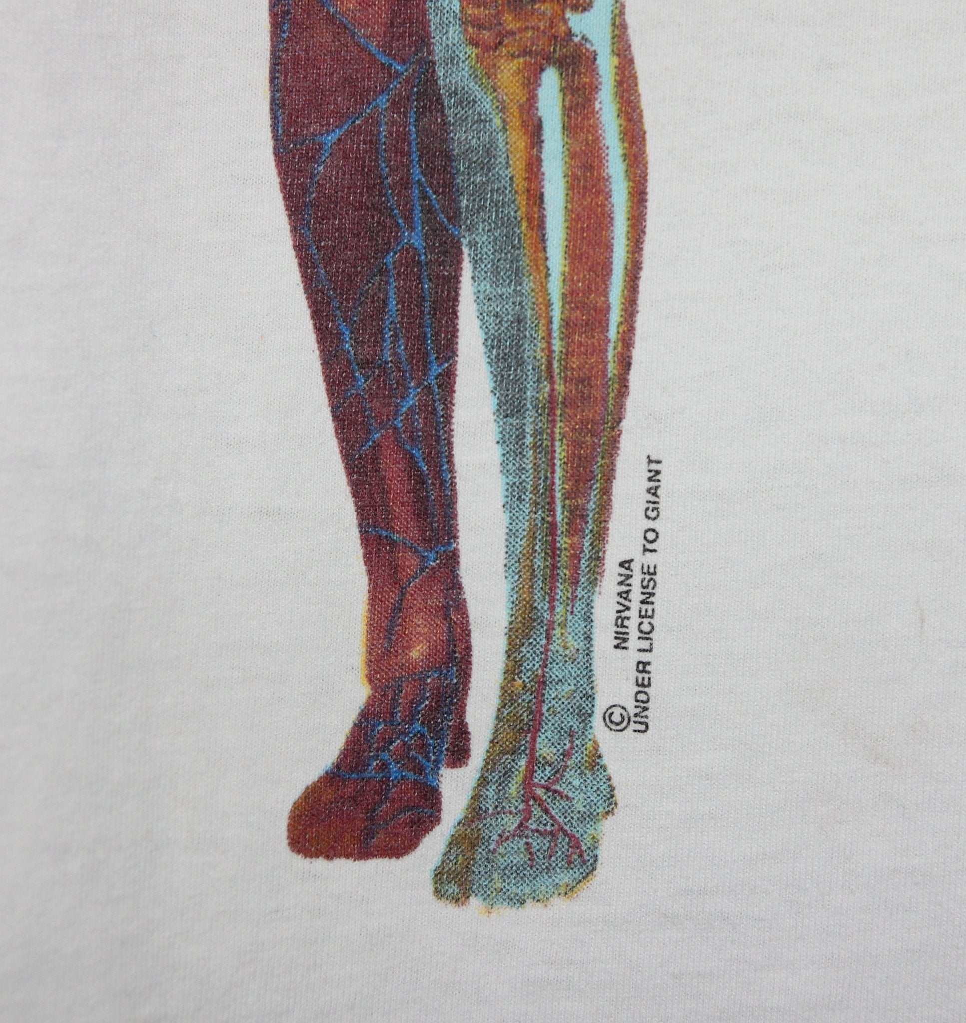 Nirvana 1993 In Utero Album Shirt - Faded AU