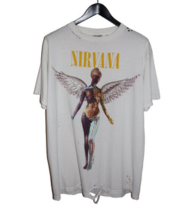 Nirvana 1993 In Utero Album Shirt - Faded AU