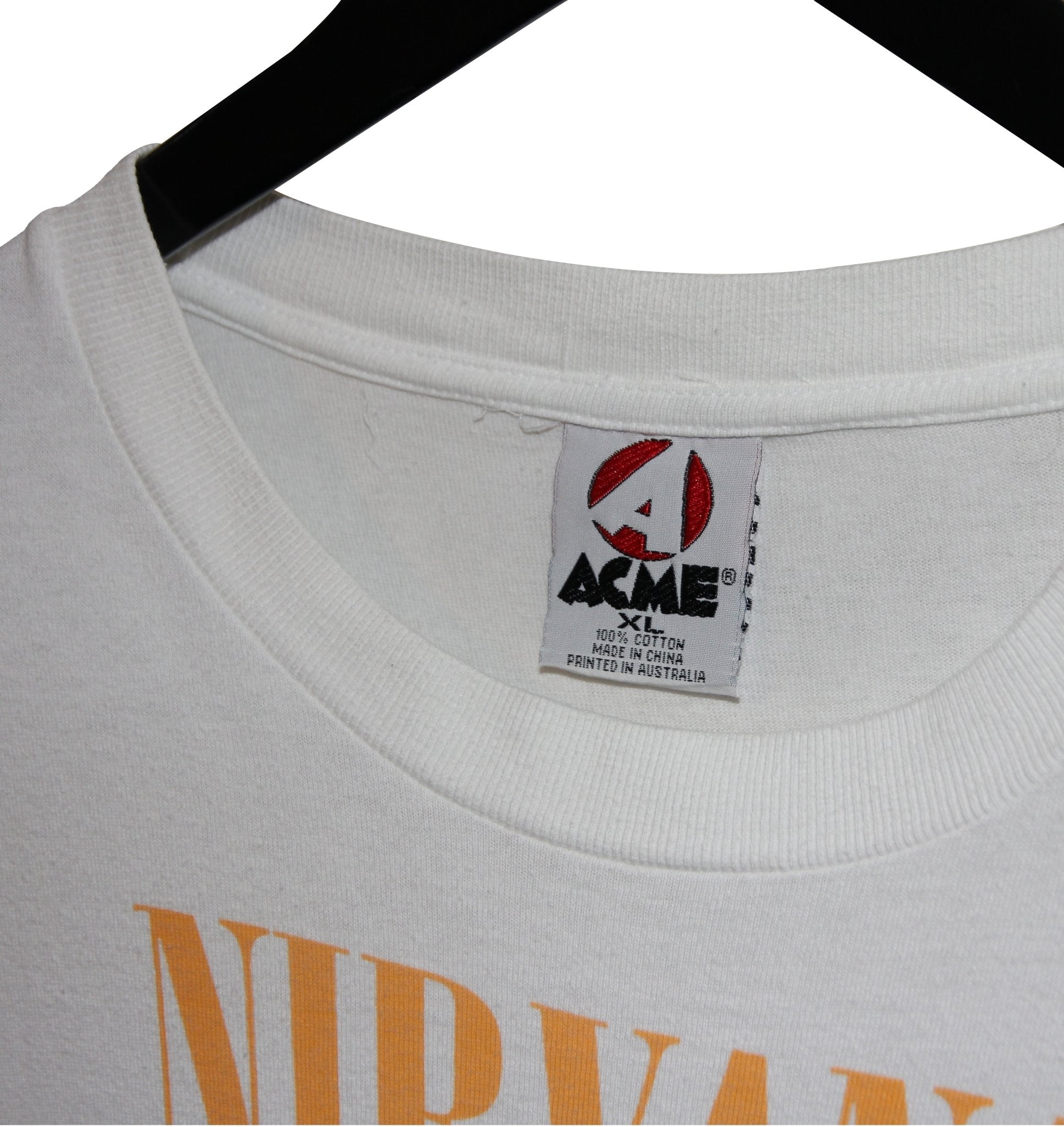 Nirvana 1993 In Utero Album Shirt - Faded AU