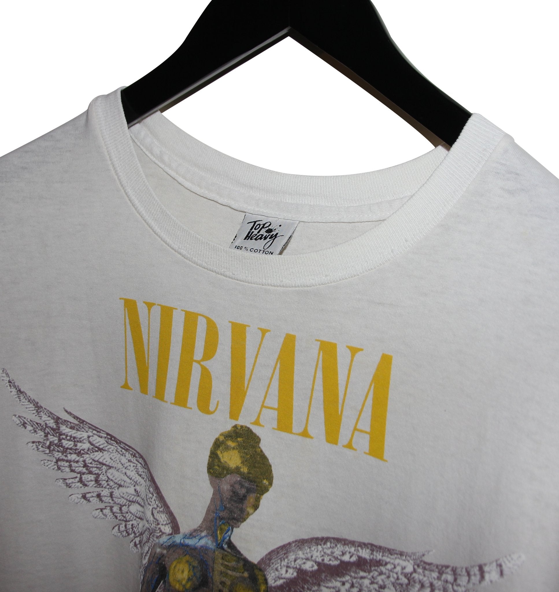 Nirvana 1993 In Utero Album Shirt - Faded AU