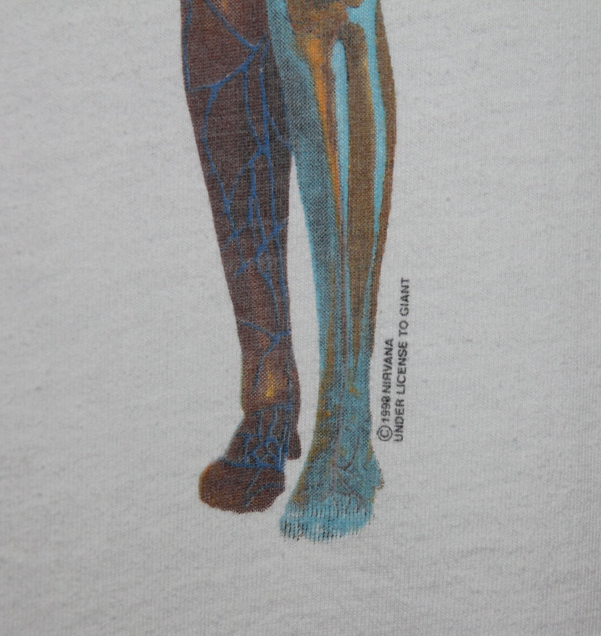 Nirvana 1993 In Utero Album Shirt - Faded AU