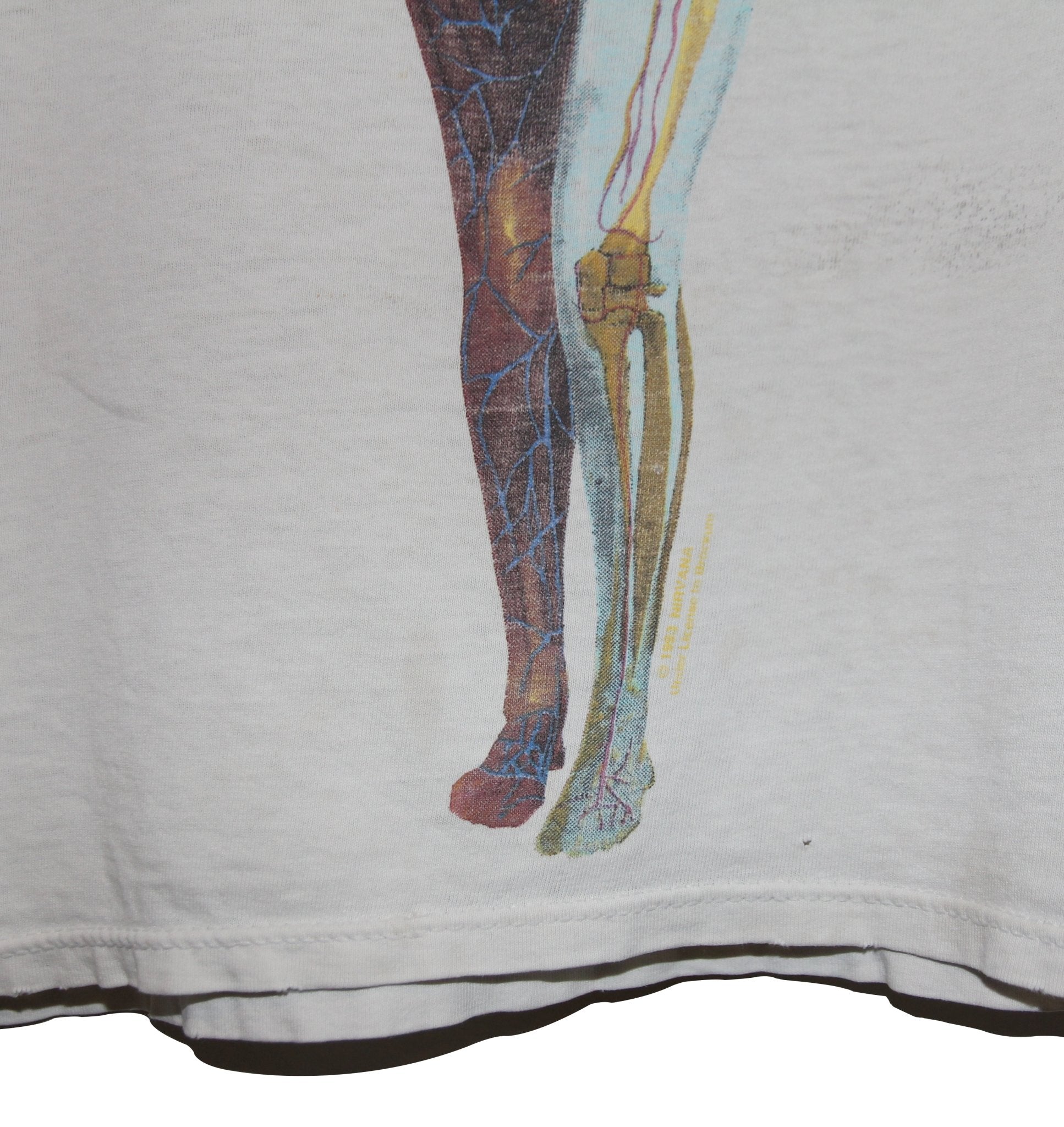 Nirvana 1993 In Utero Album Shirt - Faded AU