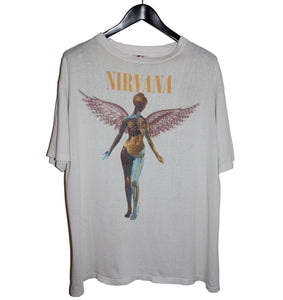 Nirvana 1993 In Utero Album Shirt - Faded AU