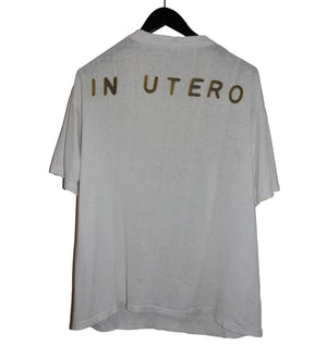 Nirvana 1993 In Utero Album Shirt - Faded AU