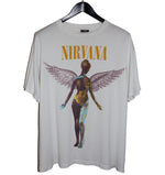 Nirvana 1993 In Utero Album Shirt - Faded AU