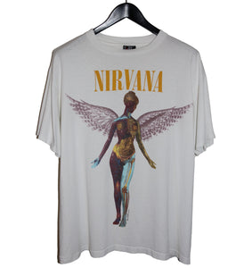 Nirvana 1993 In Utero Album Shirt - Faded AU