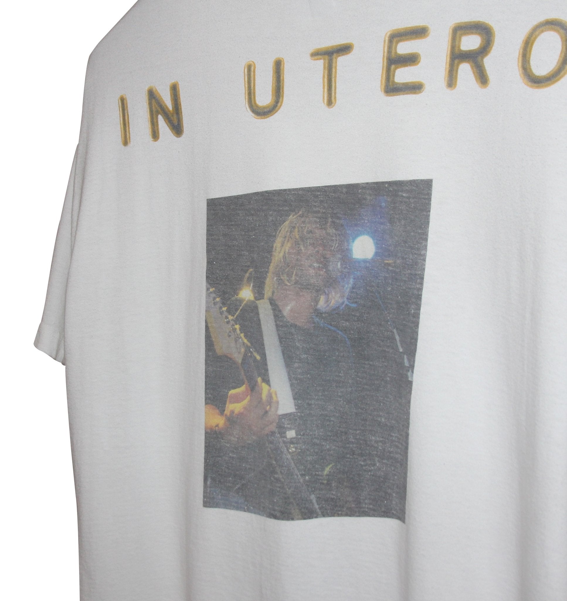 Nirvana 1993 In Utero Album Shirt - Faded AU