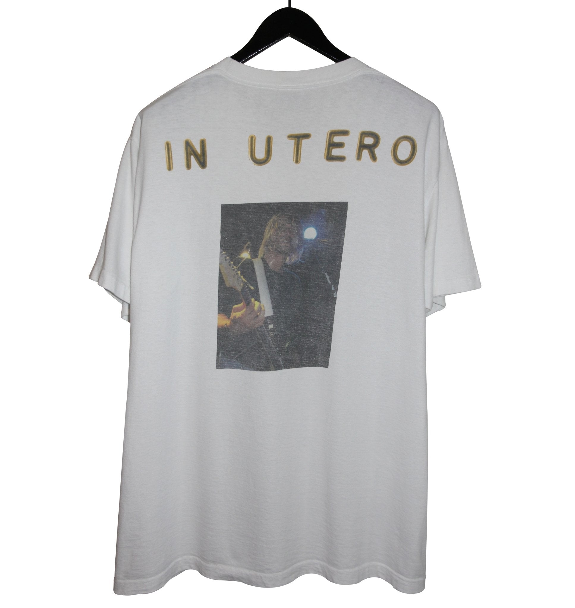 Nirvana 1993 In Utero Album Shirt - Faded AU