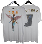 Nirvana 1993 In Utero Album Shirt - Faded AU