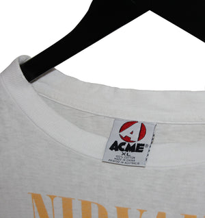 Nirvana 1993 In Utero Album Shirt - Faded AU