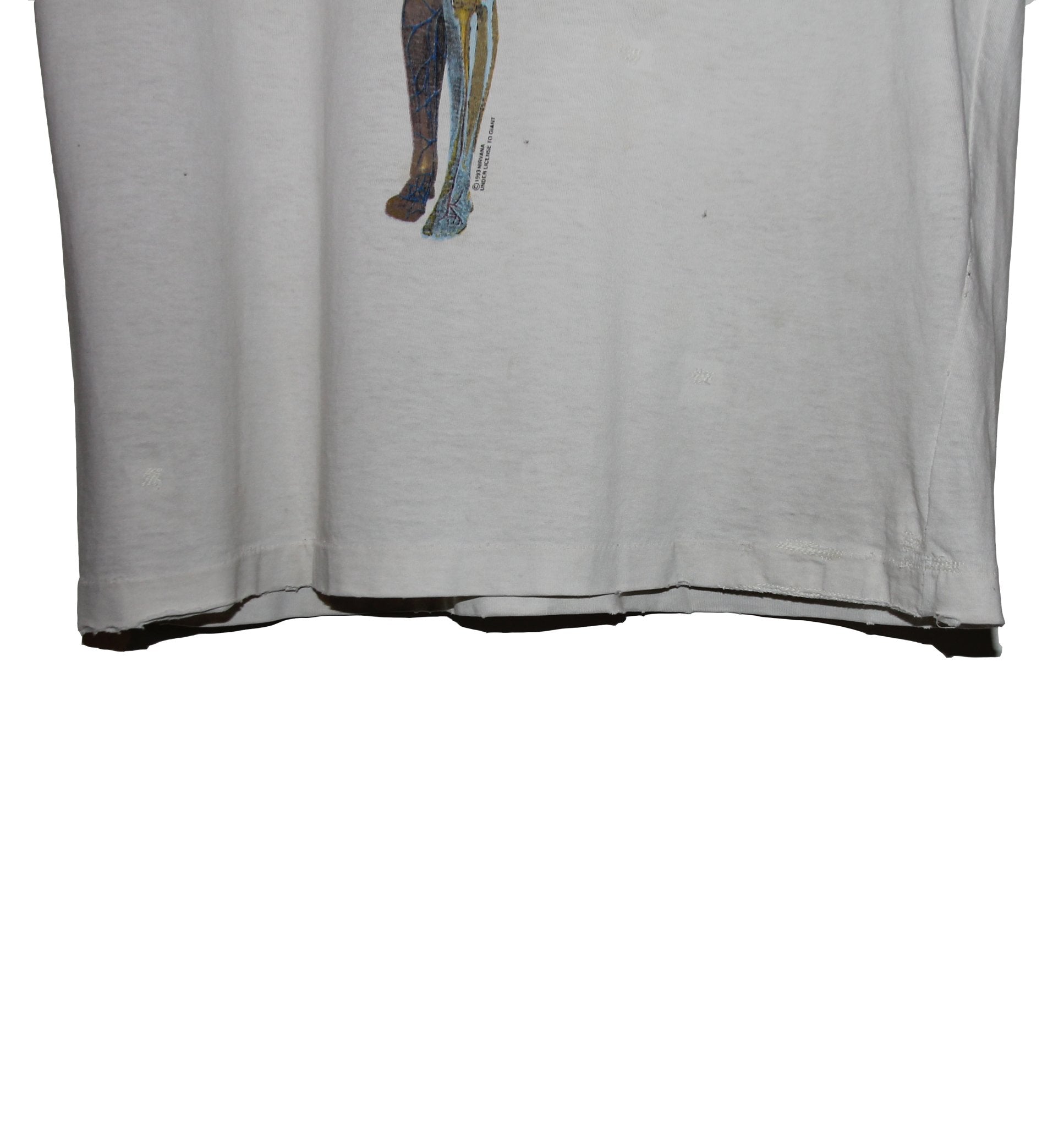 Nirvana 1993 In Utero Album Shirt - Faded AU