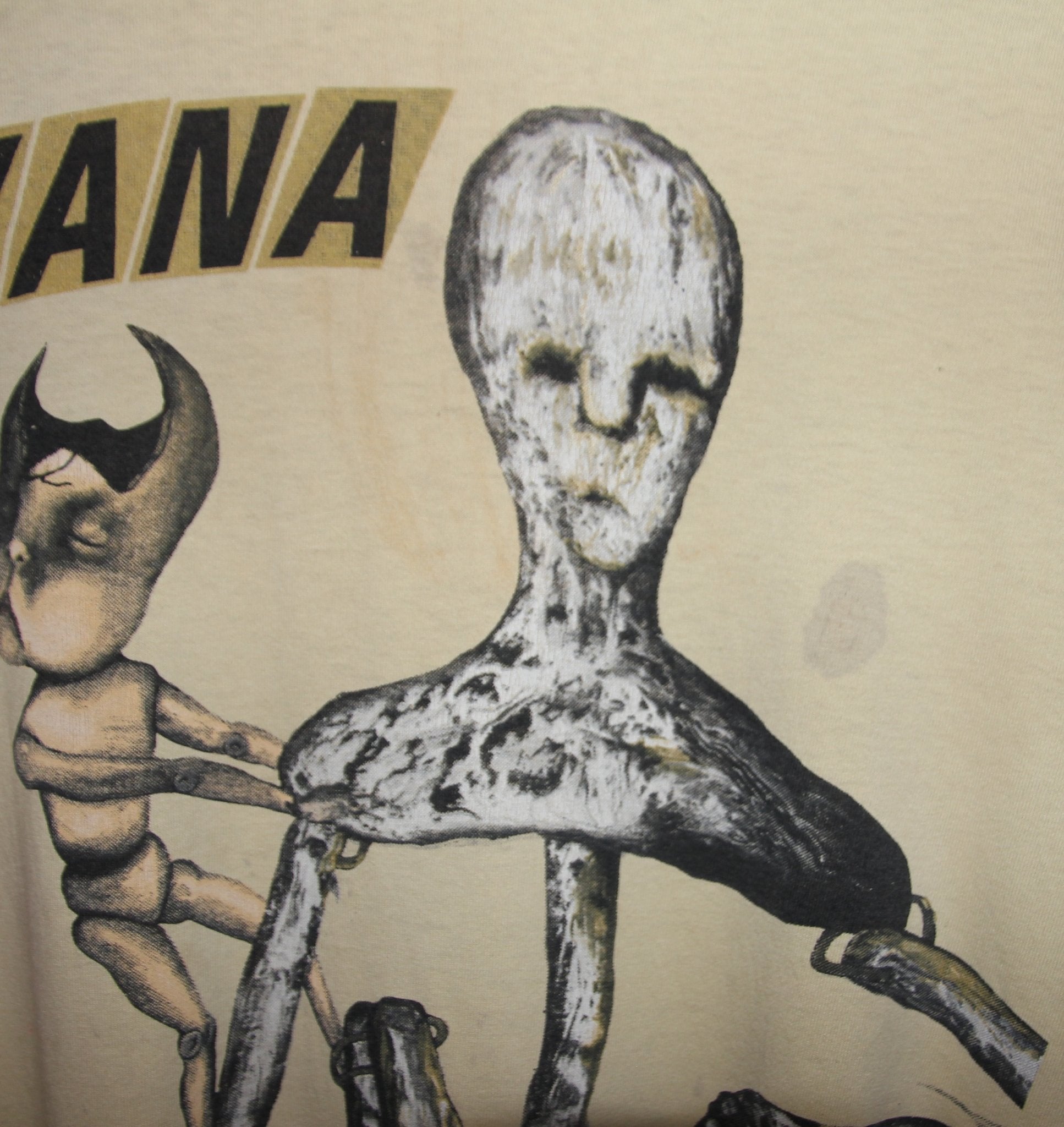 Nirvana 1993 Incesticide Album Long Sleeve - Faded AU