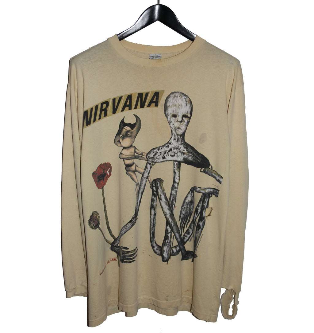 Nirvana 1993 Incesticide Album Long Sleeve - Faded AU