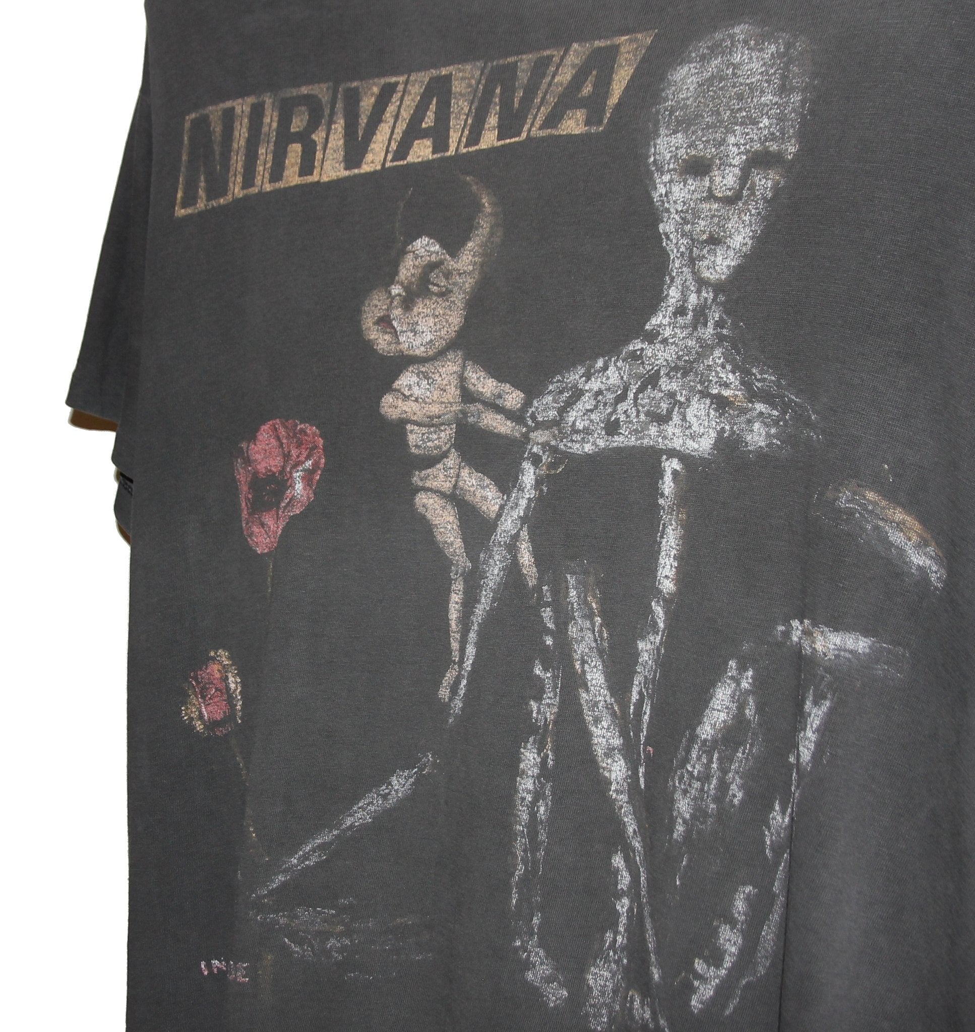 Nirvana 1993 Incesticide Album Shirt - Faded AU