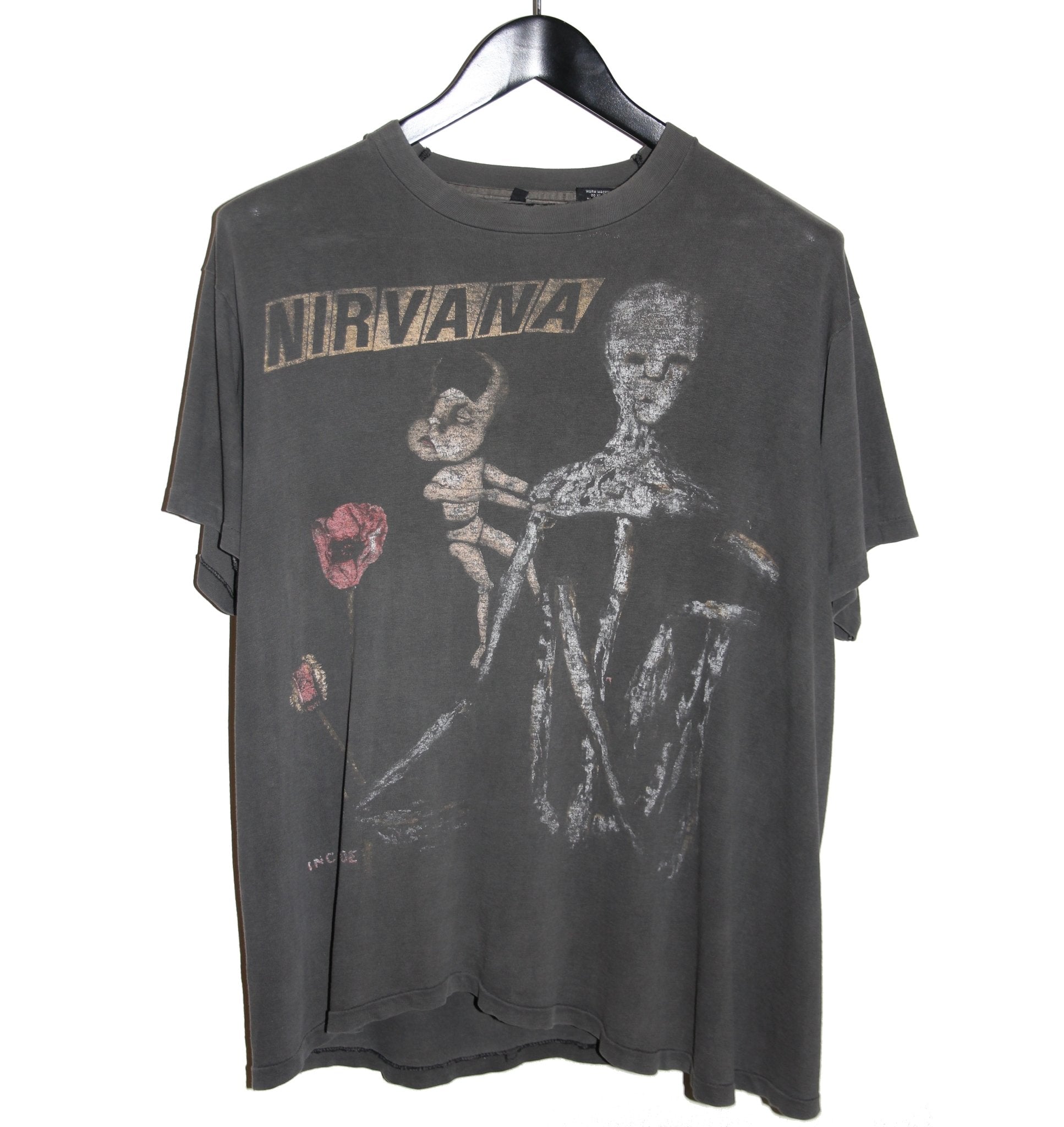 Nirvana 1993 Incesticide Album Shirt - Faded AU