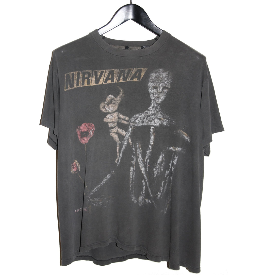 Nirvana 1993 Incesticide Album Shirt - Faded AU